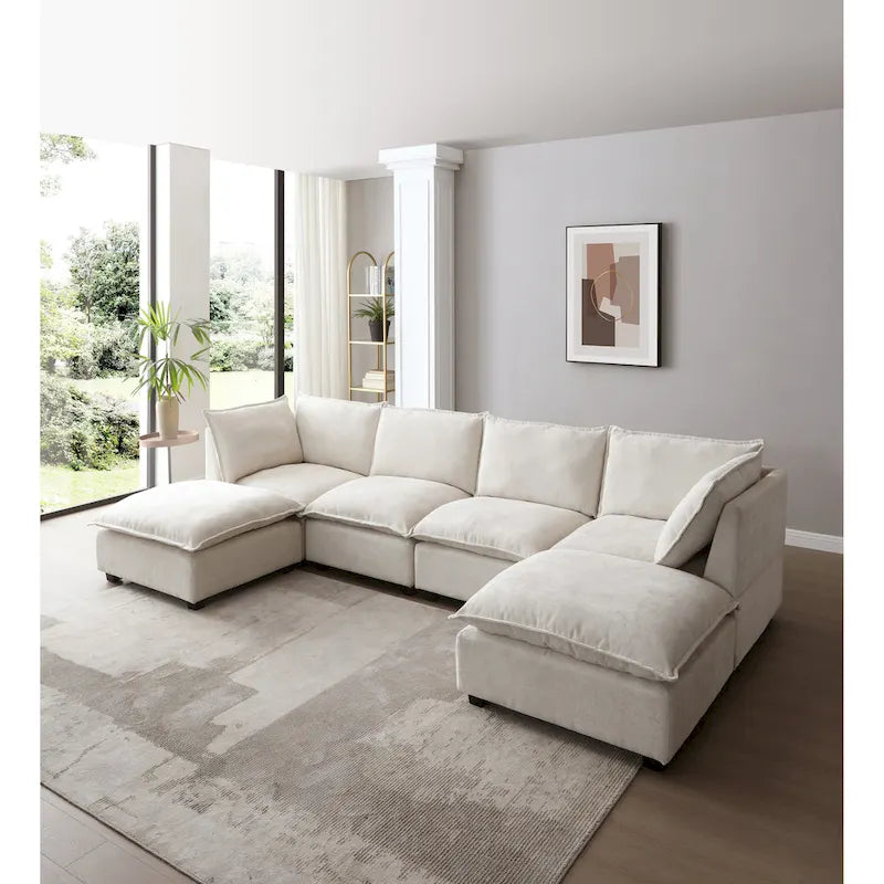 130 Inch Modular Sectional Sofa