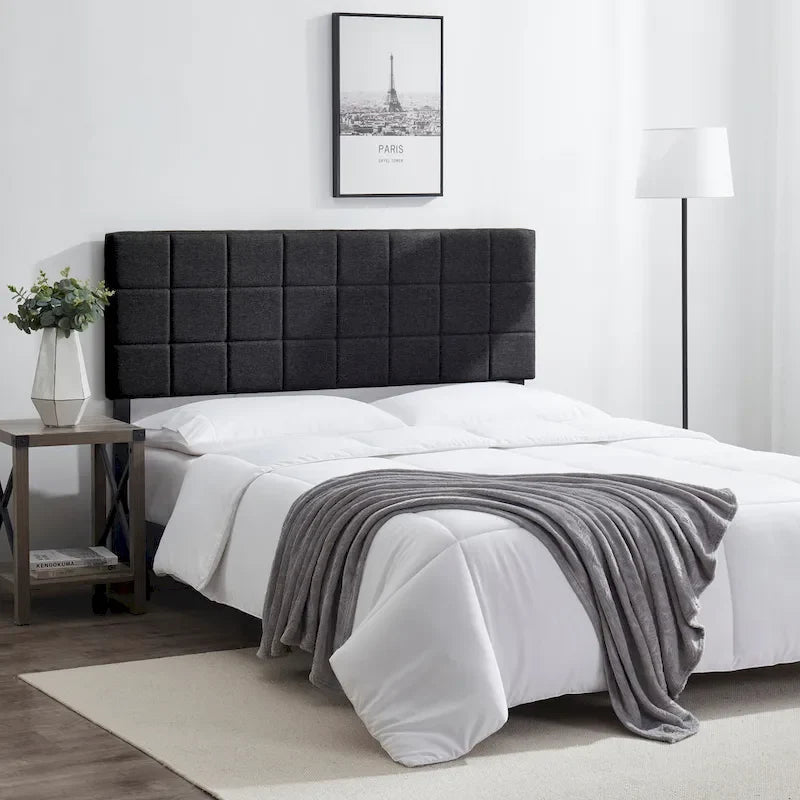 Nestl Square Tufted Upholstered Adjustable Headboard