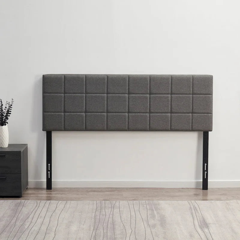 Nestl Square Tufted Upholstered Adjustable Headboard
