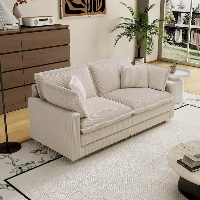 Comfortable Modern Sectional Sofa for Various Rooms, Enhancing Relaxation