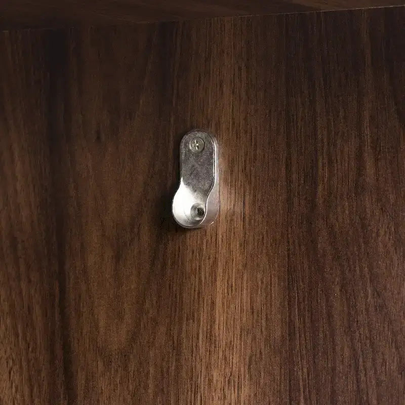 Open Wardrobe Armoire Closet, Armoire Wardrobe with 2 Hanging Rails and 3 Drawers, Wooden Wardrobe Storage Closets