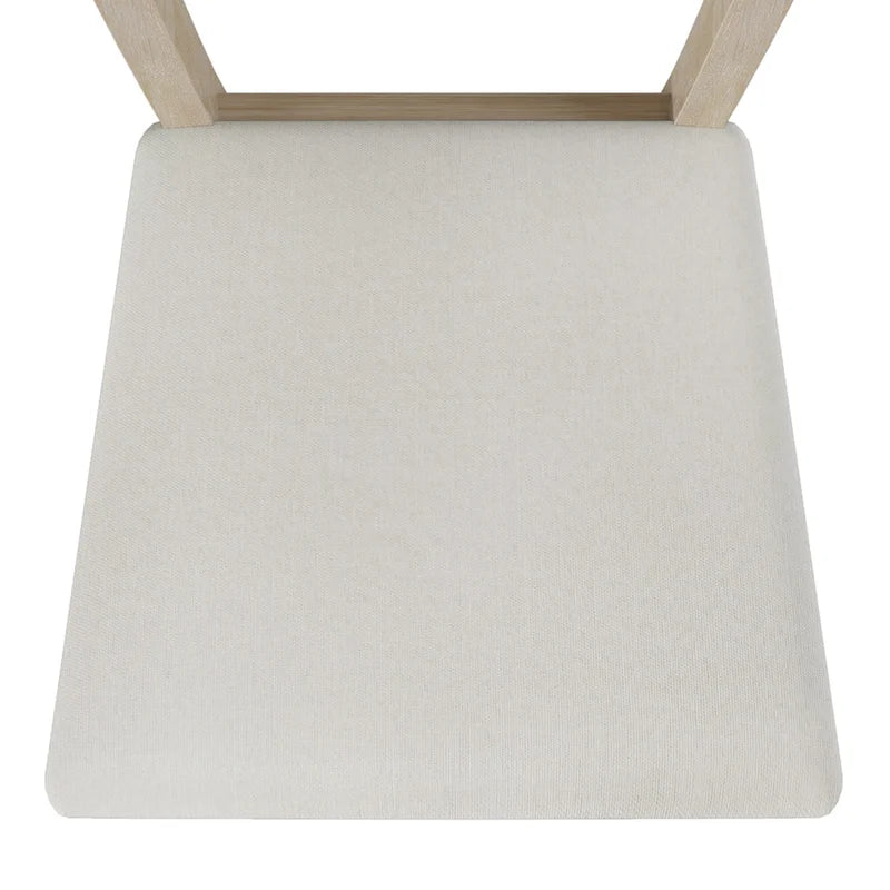 6-Piece Wooden Dining Table Set with Rectangular Table & 4 Chairs