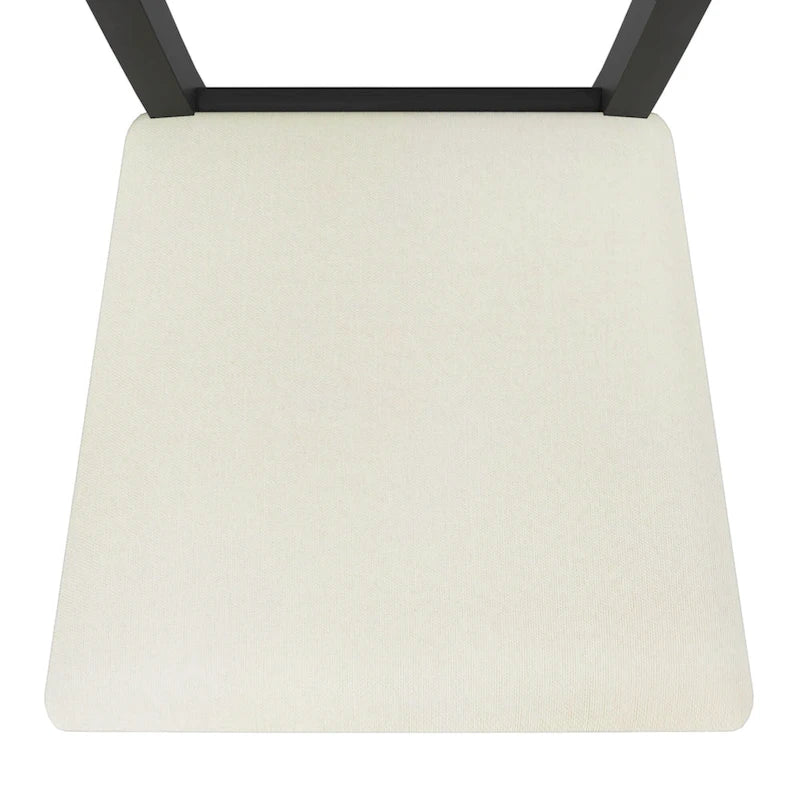 6-Piece Wooden Dining Table Set with Rectangular Table & 4 Chairs