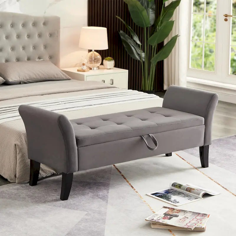 Bed Bench with Storage
