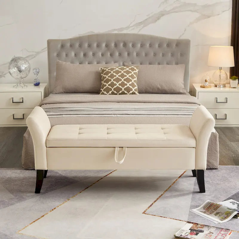 Bed Bench with Storage