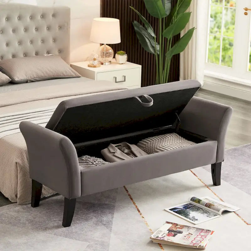 Bed Bench with Storage