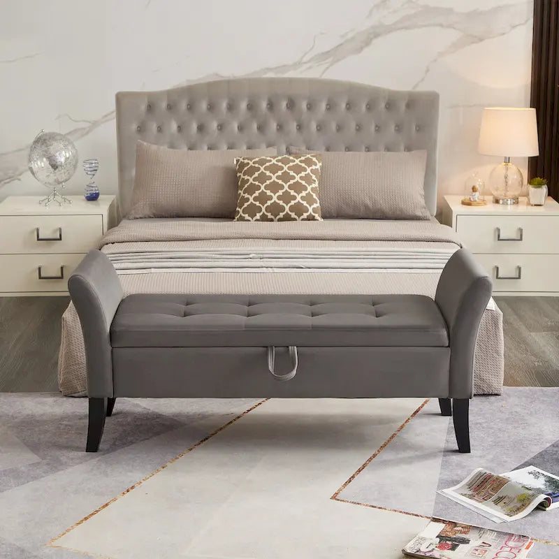 Bed Bench with Storage