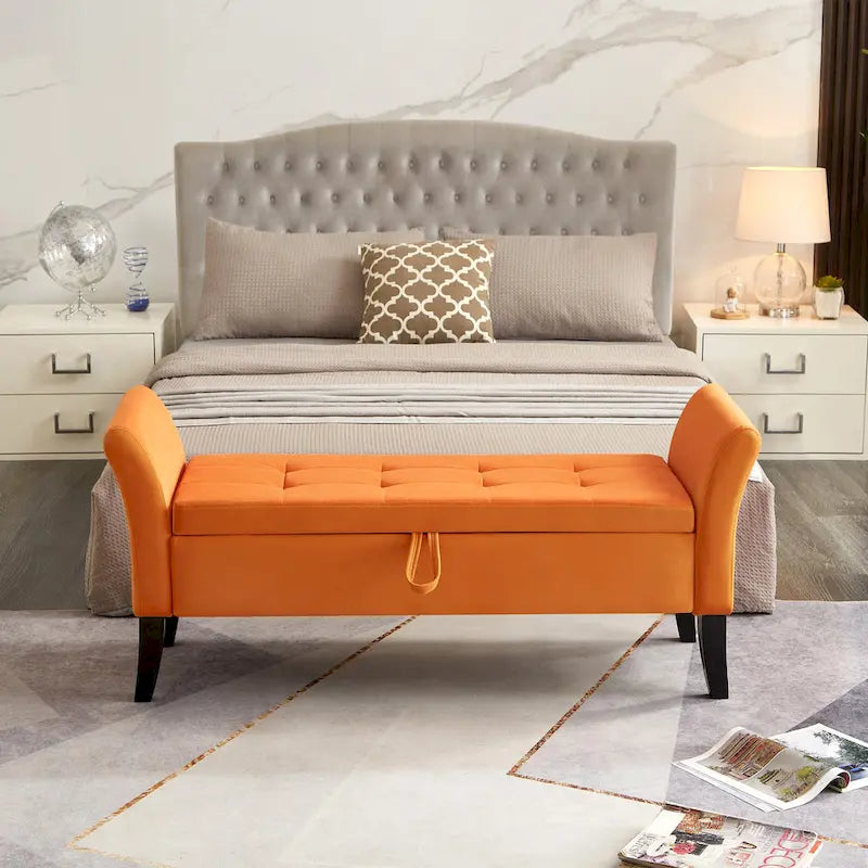 Bed Bench with Storage
