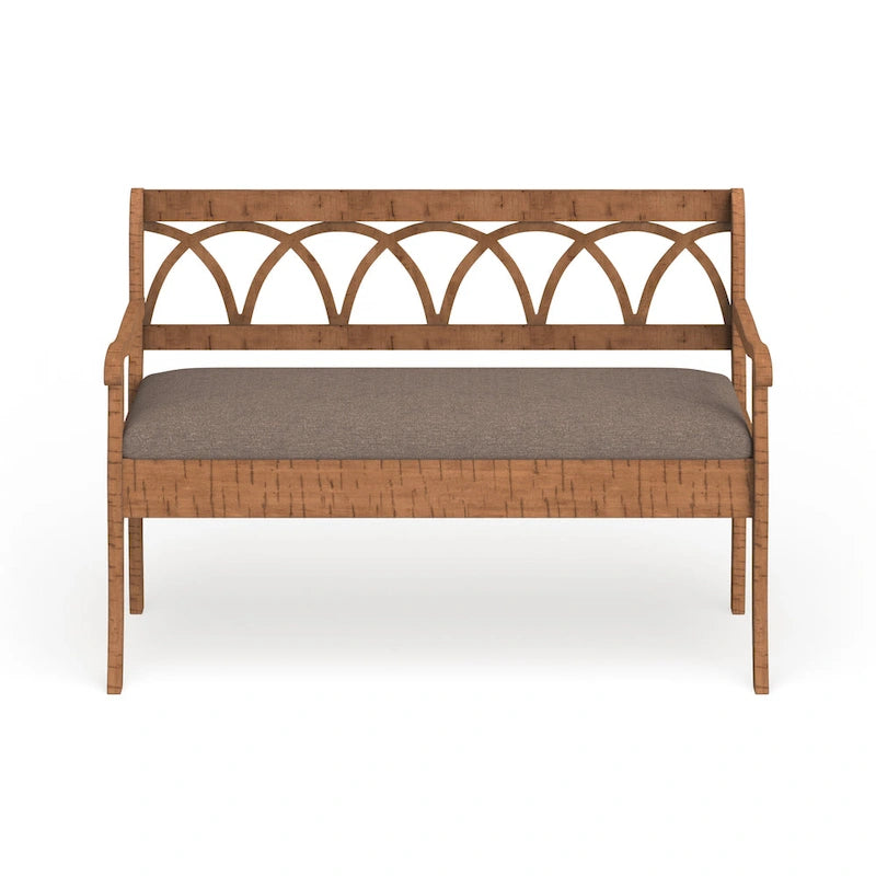 Copper Grove Watchorn Storage Bench with Seat Cushion
