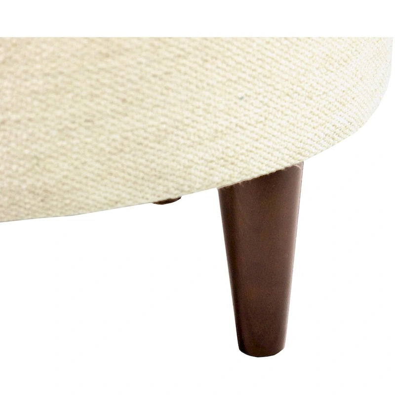 Sophia Belfast Round Upholstered Ottoman