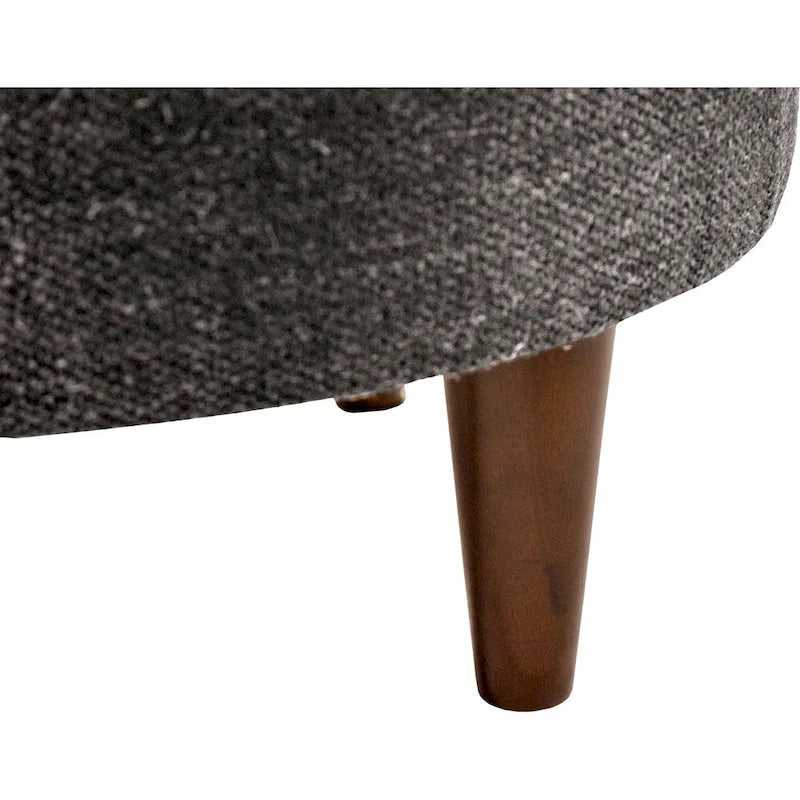 Sophia Belfast Round Upholstered Ottoman