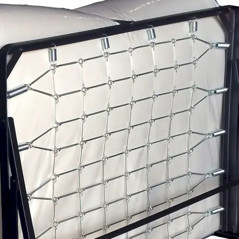 Feld Contemporary Black 48-inch Steel Rollaway Bed with Mattress by Furniture of America