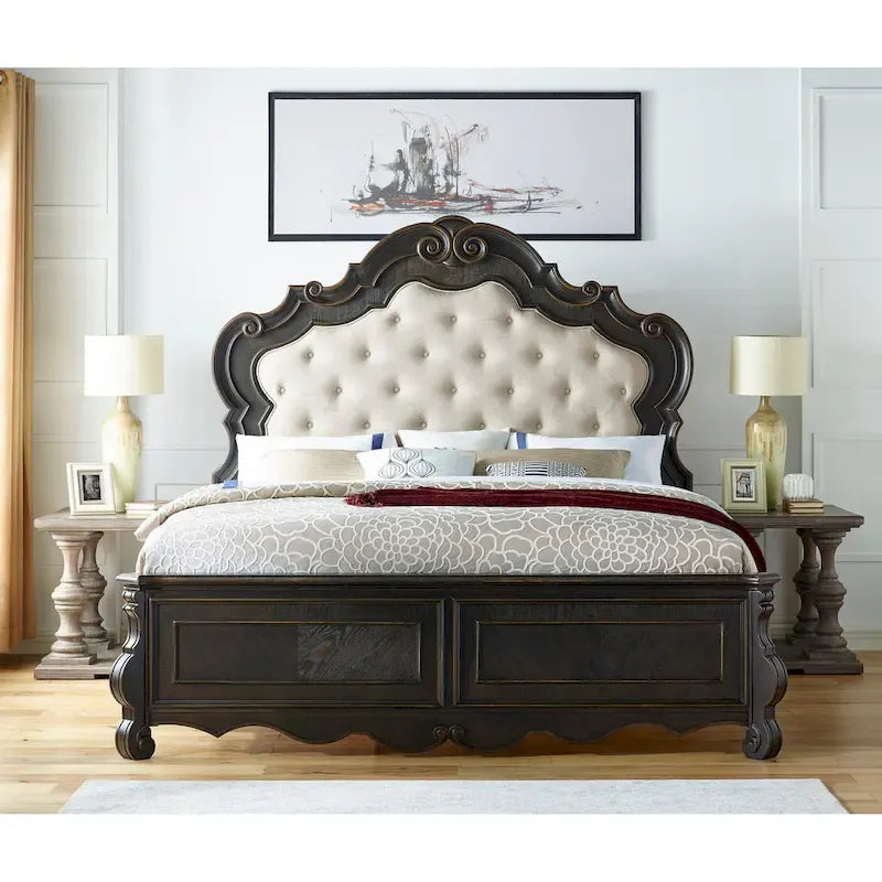 Steve Silver Raymond Rich Molasses Panel Bed