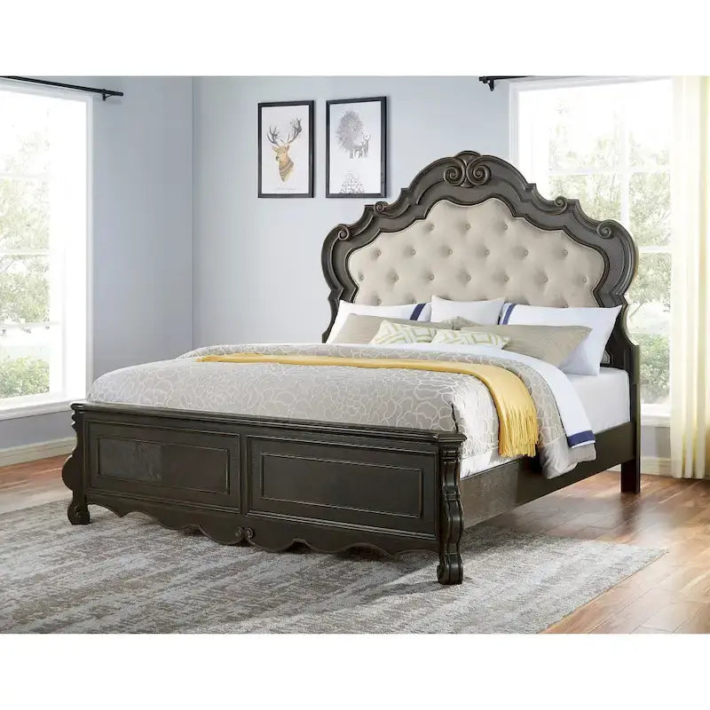 Steve Silver Raymond Rich Molasses Panel Bed