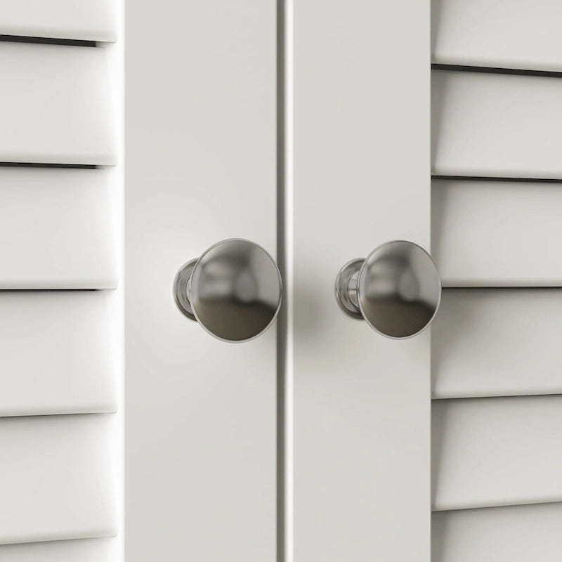 Timechee 30Bathroom Cabinet Storage Cabinet Doors Wooden Floor Cabinet