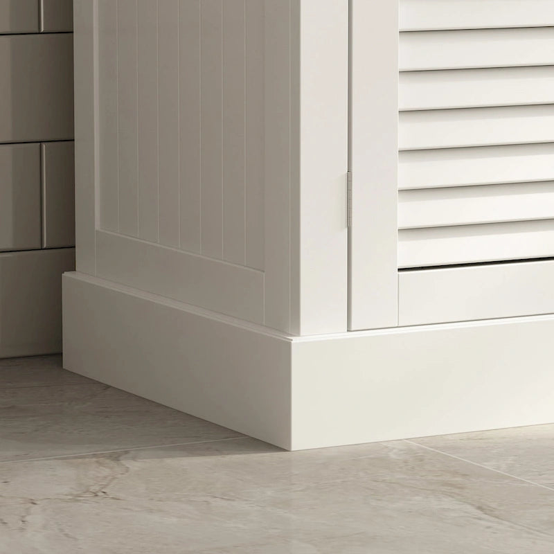 Timechee 30Bathroom Cabinet Storage Cabinet Doors Wooden Floor Cabinet