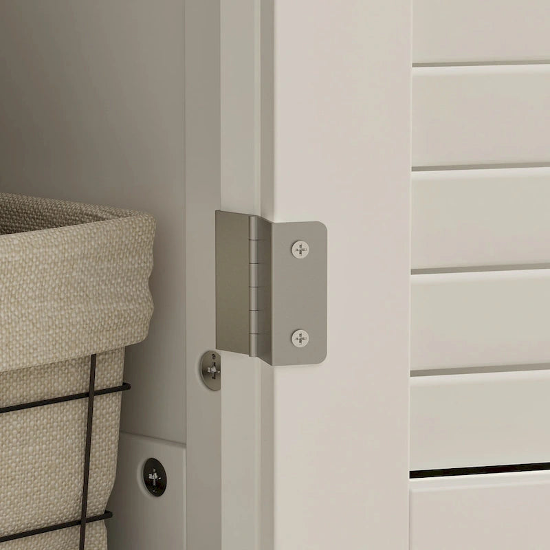 Timechee 30Bathroom Cabinet Storage Cabinet Doors Wooden Floor Cabinet