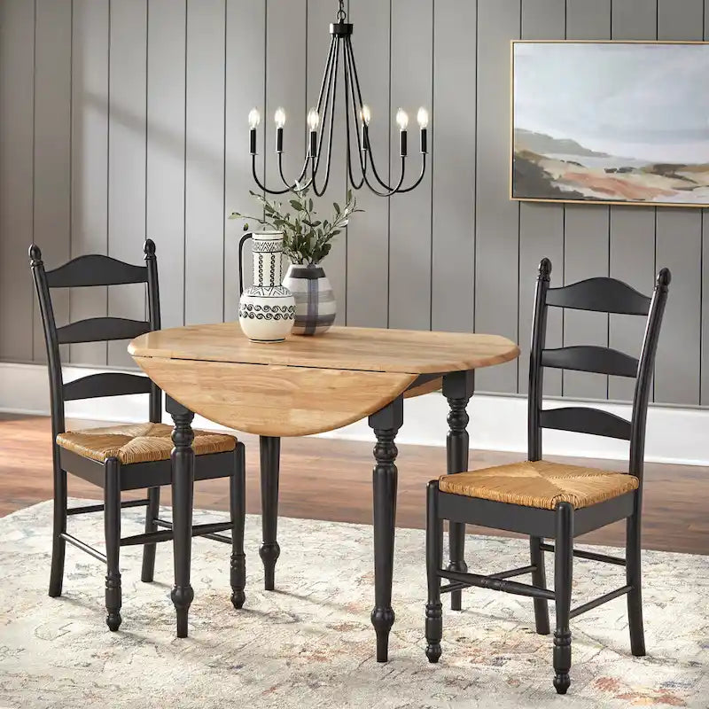 Simple Living 3-Piece Jessie Ladder back Dining Set