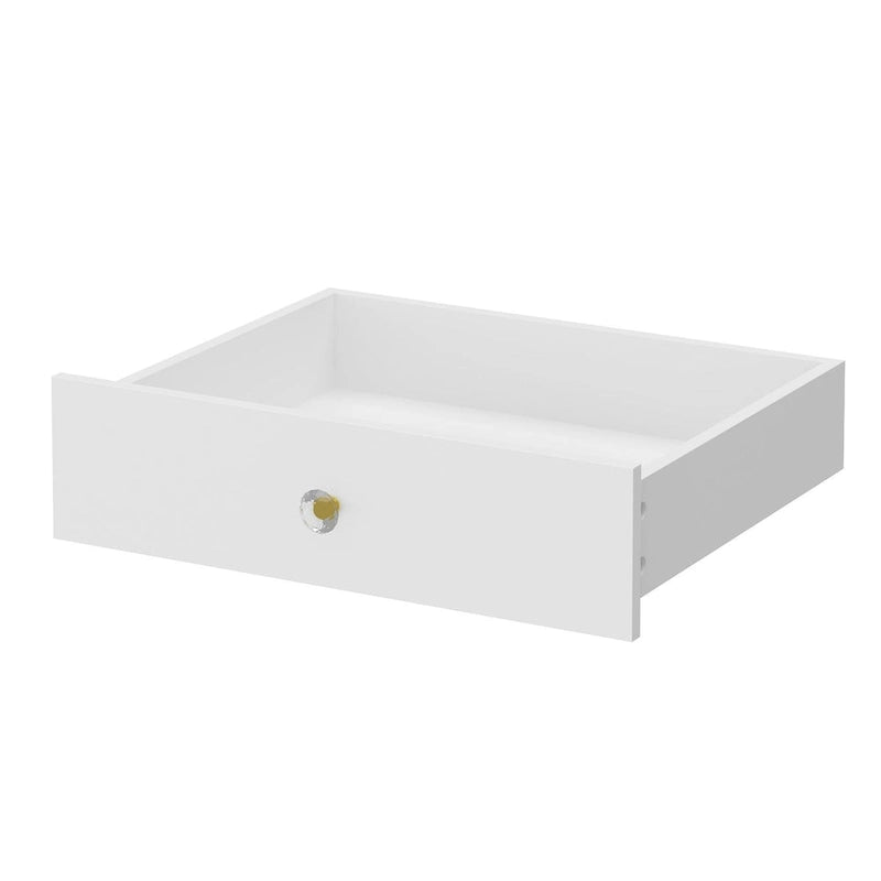 Spacious Vanity Desk with Mirrored Storage Cabinets - A Beauty Oasis