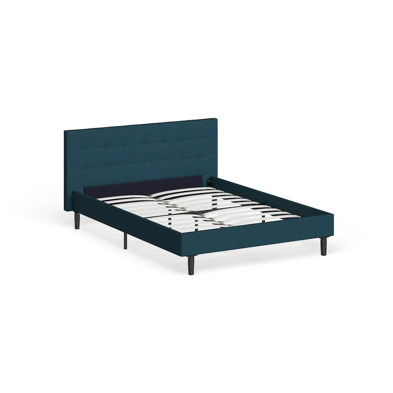 Porch & Den Lucille Upholstered Queen Platform Bed