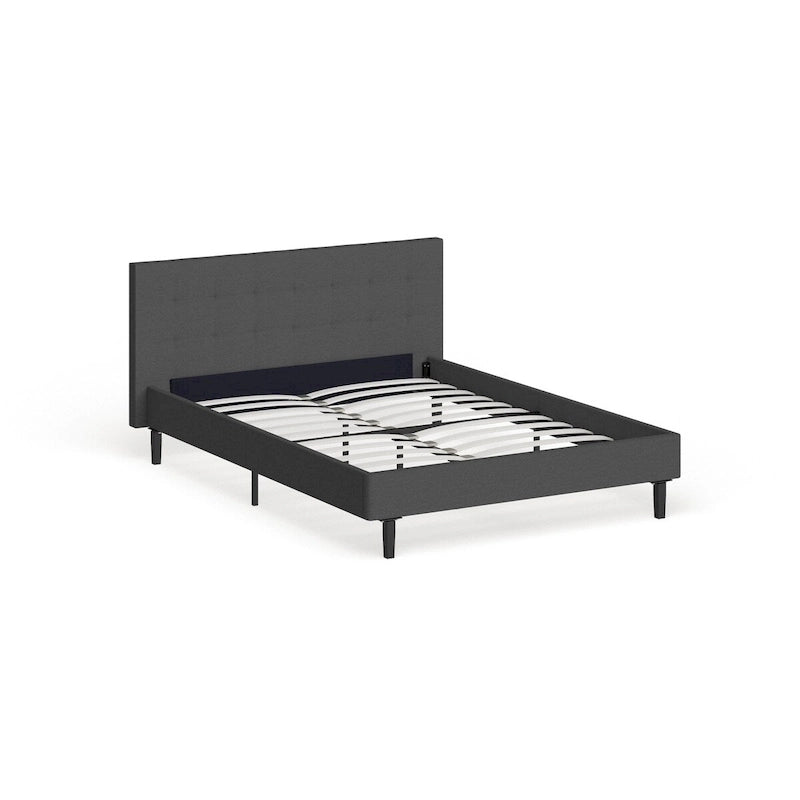 Porch & Den Lucille Upholstered Queen Platform Bed
