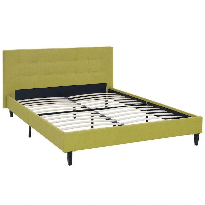 Porch & Den Lucille Upholstered Queen Platform Bed