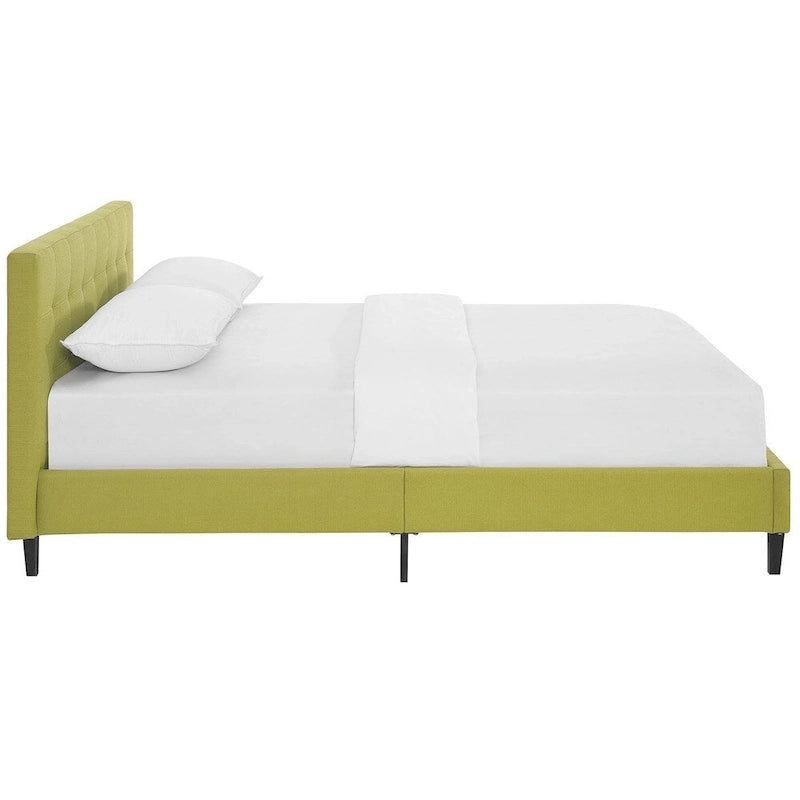 Porch & Den Lucille Upholstered Queen Platform Bed