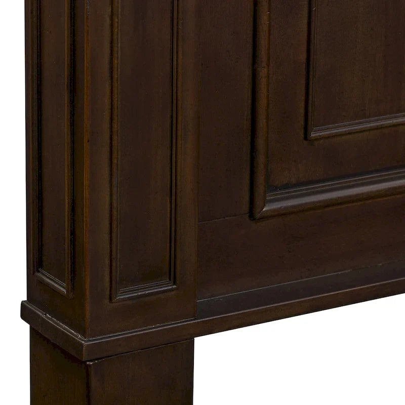 Big Valley Brownstone Distressed Queen Panel Bed