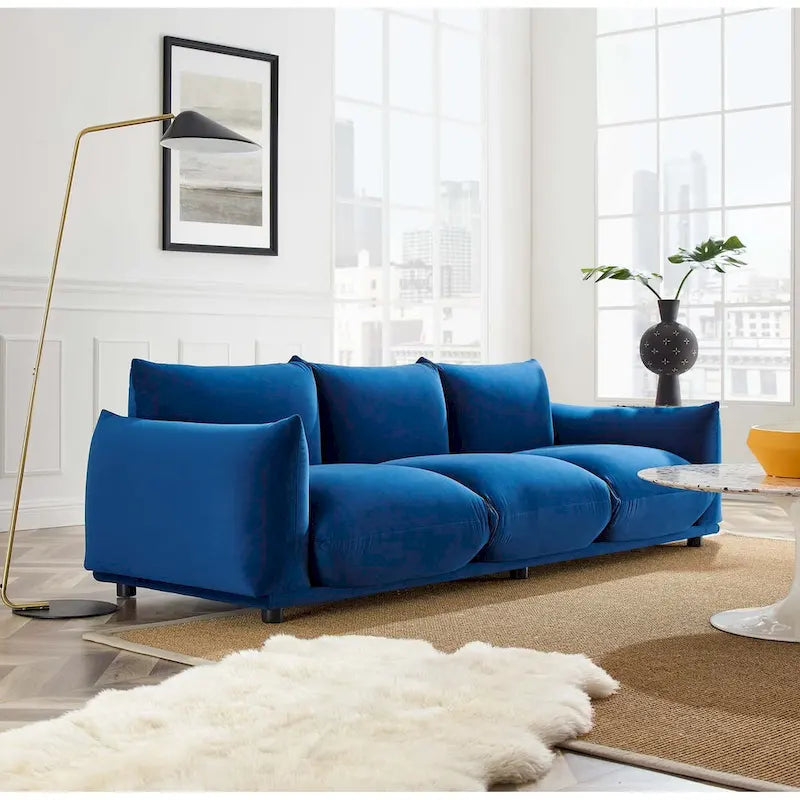 Copious Performance Velvet Sofa