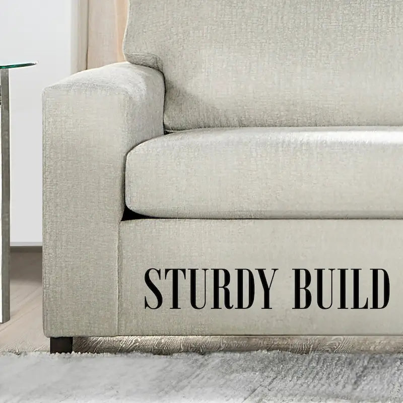 New Classic Furniture Leo Cushion Back Sofa, Made in USA