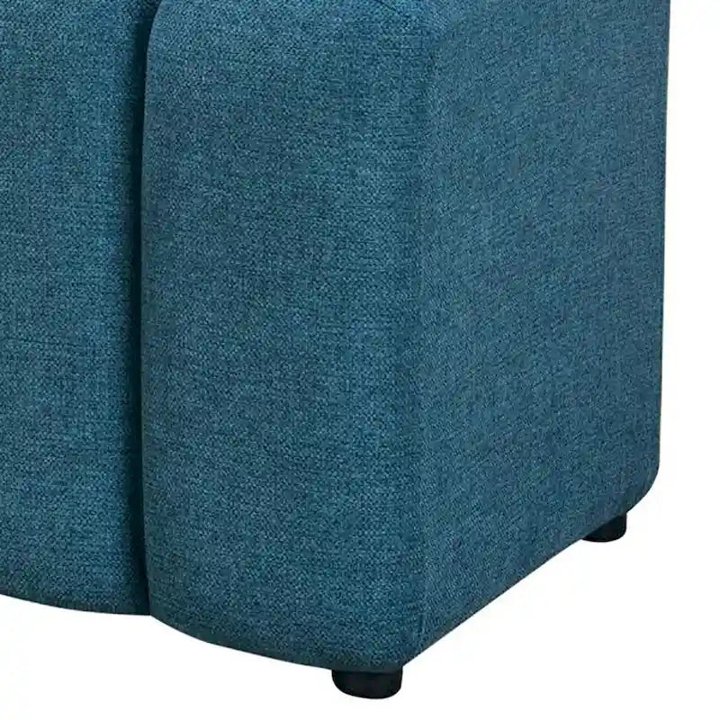 DelSur Channel Tufted Accent Bench
