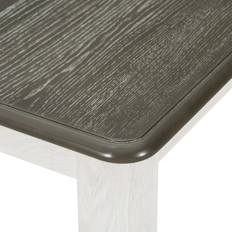 7-Piece Dining Table Set with Extendable Table and 6 Upholstered Chairs