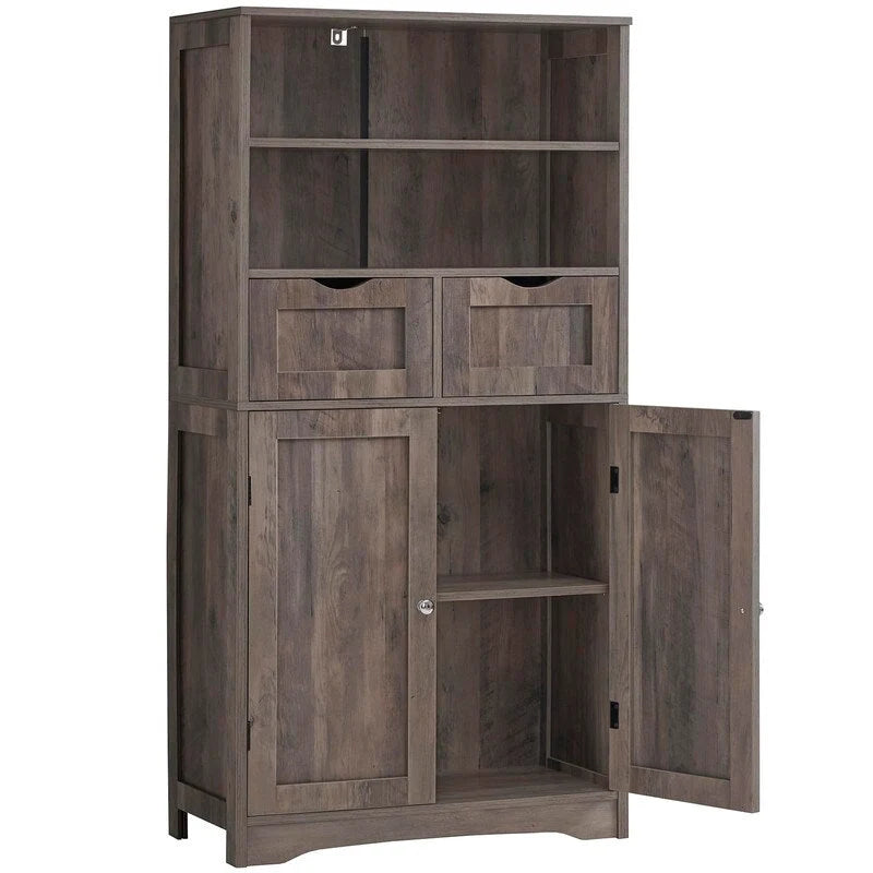 Tall Storage Cabinet - 11.8D x 23.6W x 49.6H