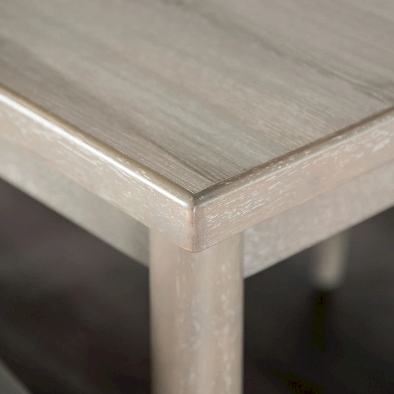 Furniture of America Calista Modern Grey Rectangle Wood Dining Set